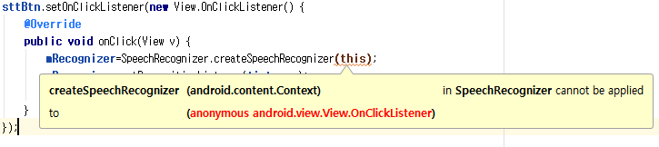 Creating an Android Google STT application
