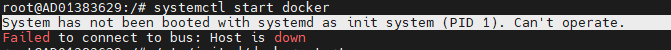 [WSL-Docker] system has not been booted with systemd as init system pid 1 cant operate