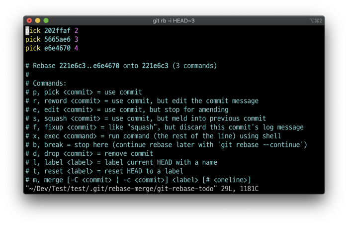 Git rebase로 협업 고수되기