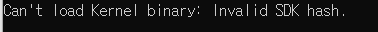 [Flutter] Can't load Kernel binary: Invalid SDK hash