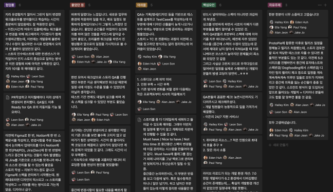 데이터를 기반으로 회고하기