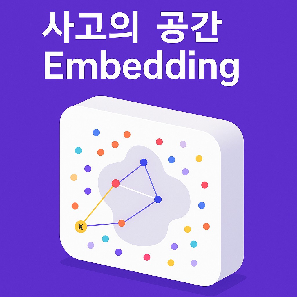 AI 배우기2: 사고의 공간 Embedding - AI는 생각을 좌표로 기억한다