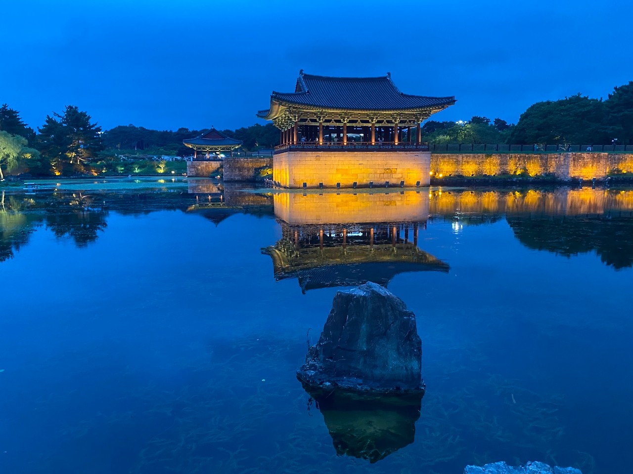 경주 동궁과 월지. 저녁6시반에 가세요