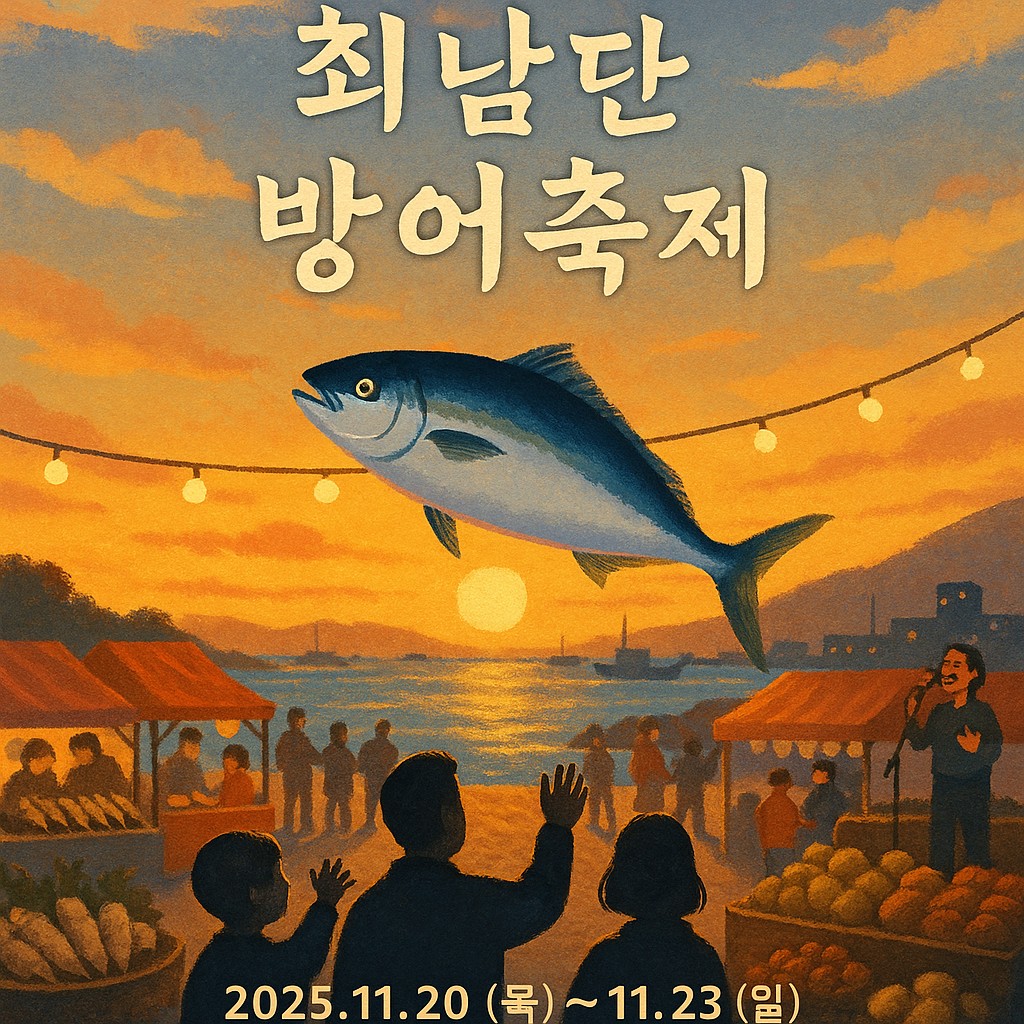 바다와 사람이 어우러지는 시간의 축제 - 25회 최남단 방어축제