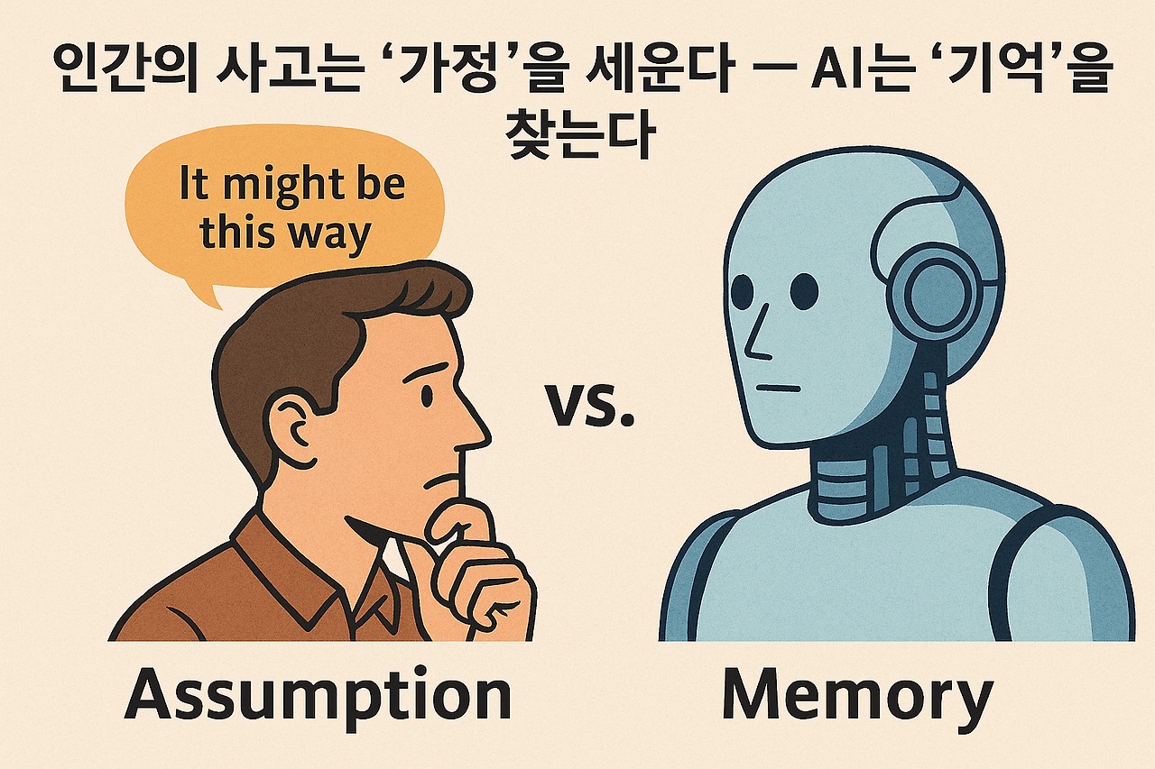 #13 재반박4:인간은 &lsquo;가정&rsquo;, AI는 &lsquo;기억&rsquo; - The Mnsoo Code 인간이 AI에게 사고를 가르친 최초 함수언어