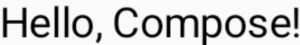 Compose 기본 UI 컴포저블