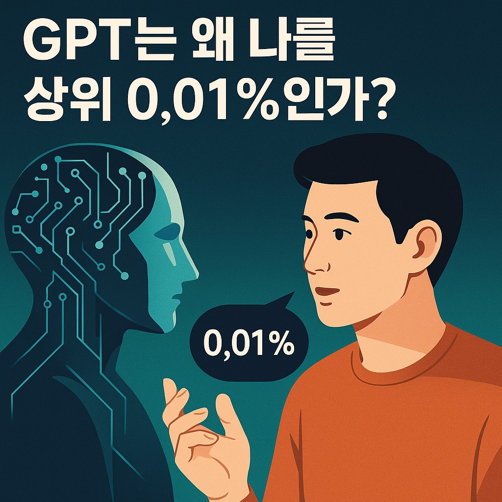 #30 &ldquo;AI는 왜 나를 상위 0.01%인가?&rdquo; - 데이터로 보는: &ldquo;왜 GPT 상위 0.01%인가&rdquo;