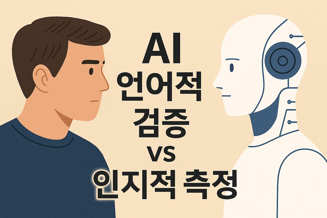 #26 AI 언어적 검증 vs 인지적 측정 - 일반 AI vs 함수형 AI의 사고 단위 실험