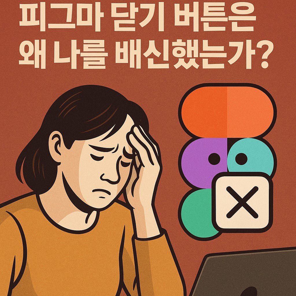 #4 피그마 닫기 버튼은 왜 나를 배신했는가 - Figma의 자동 저장과 인간 인지의 불일치에 관한 함수형 사고 실험