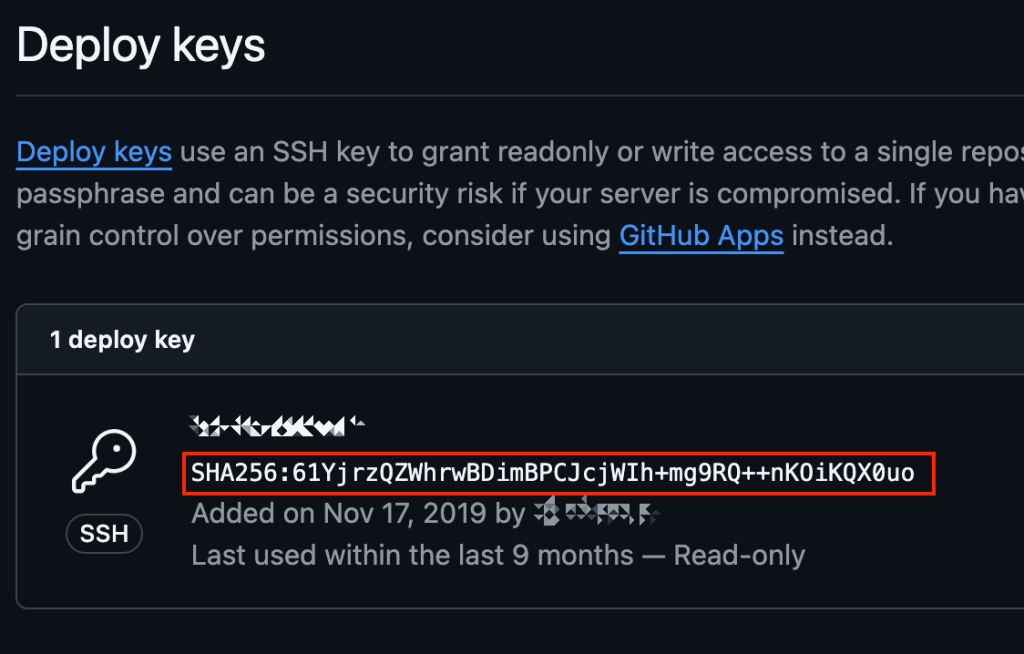 sha256 키 일치 확인 (ssh key fingerprint 확인 방법)