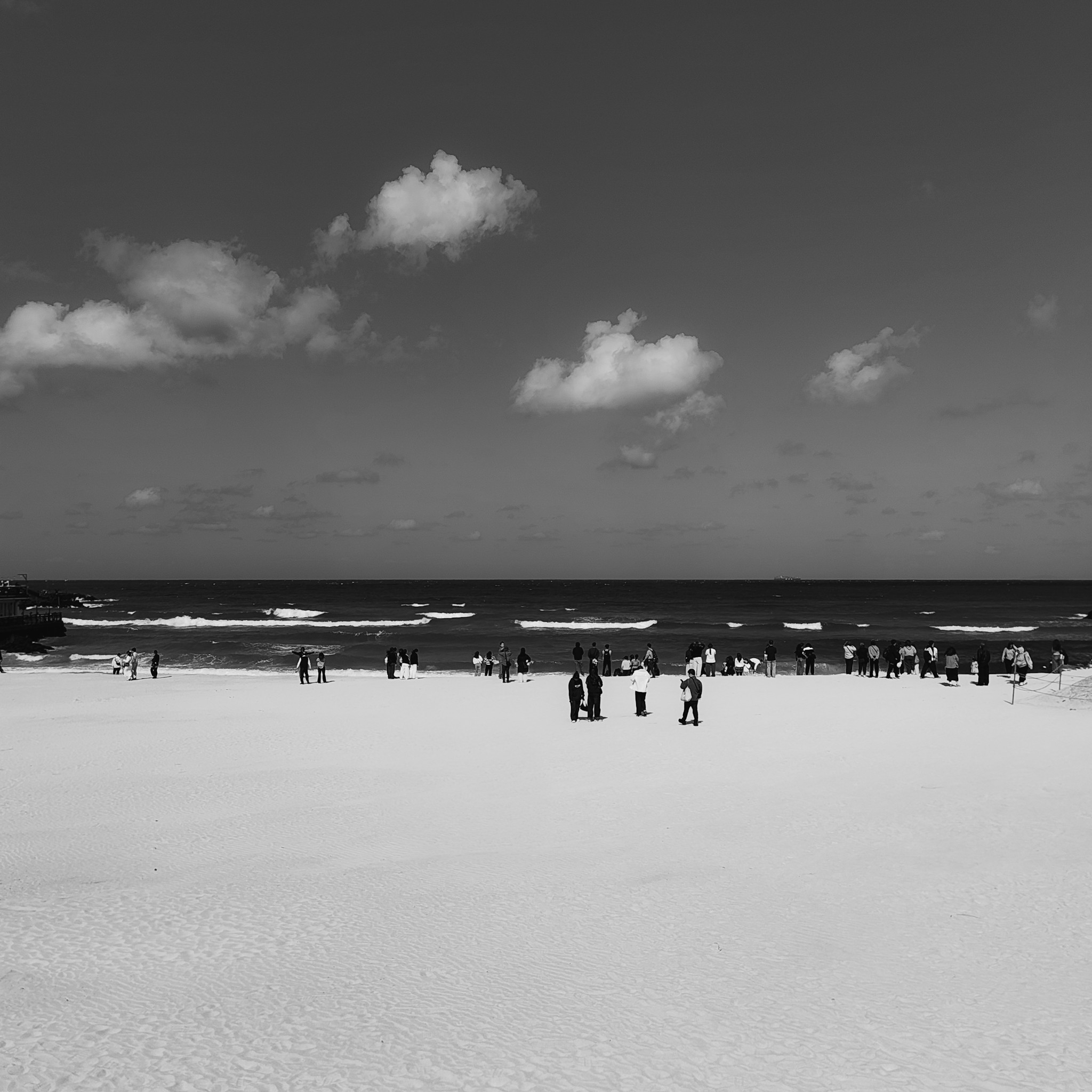 가을 제주 바닷가