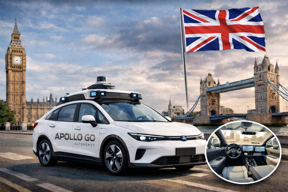 바이두, 우버 손잡고 영국 런던에서 로보택시 도전