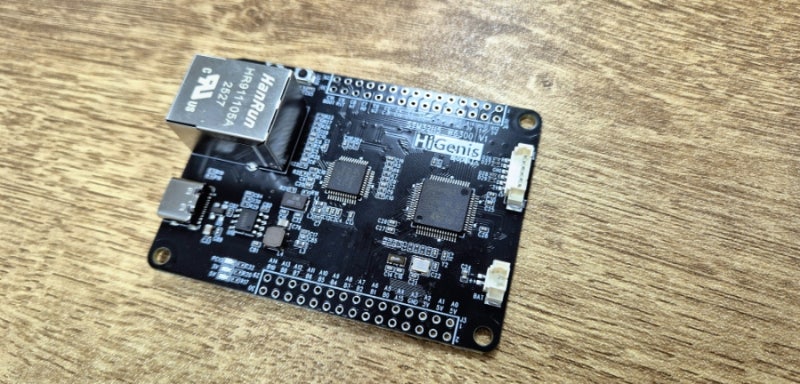 STM32H5-W6300 보드 도착