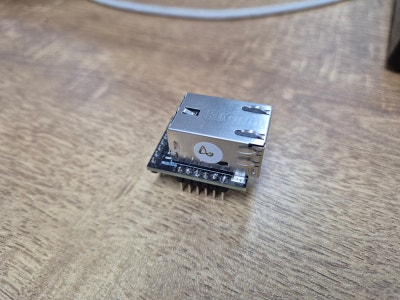 Wiznet W6300 IPv6 지원 이더넷 칩 테스트 보드 제작 중 (STM32H5)