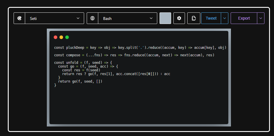 소스코드 이미지로 만들기