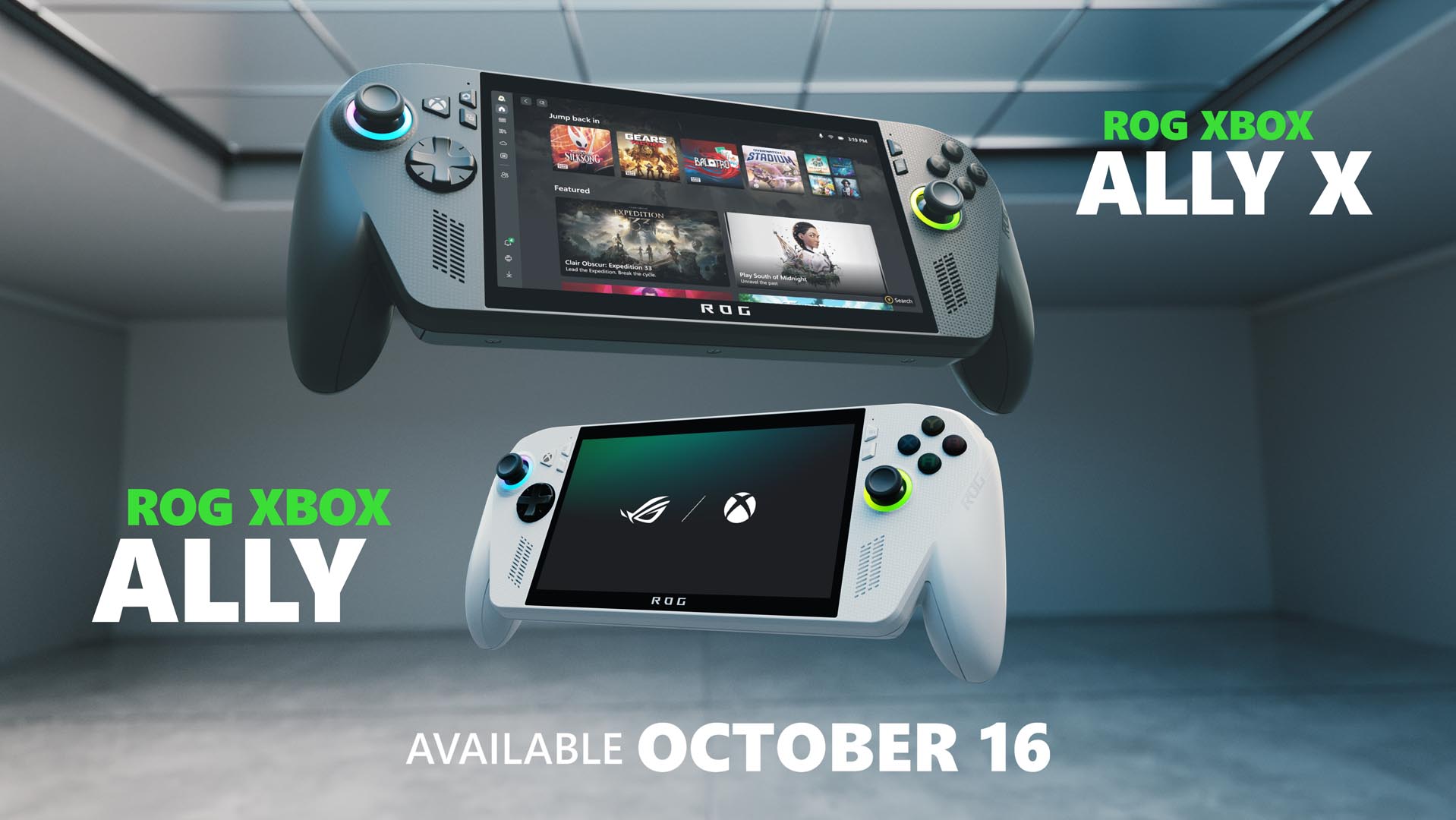 뉴스 다이제스트 : MS의 휴대용 게임기 'Xbox Ally', 10월 16일 출시
