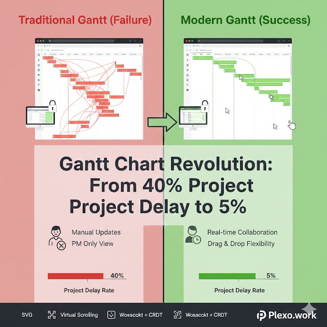 간트 차트가 실패하는 진짜 이유