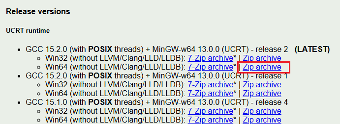 MinGW-w64 for Windows 설치하기