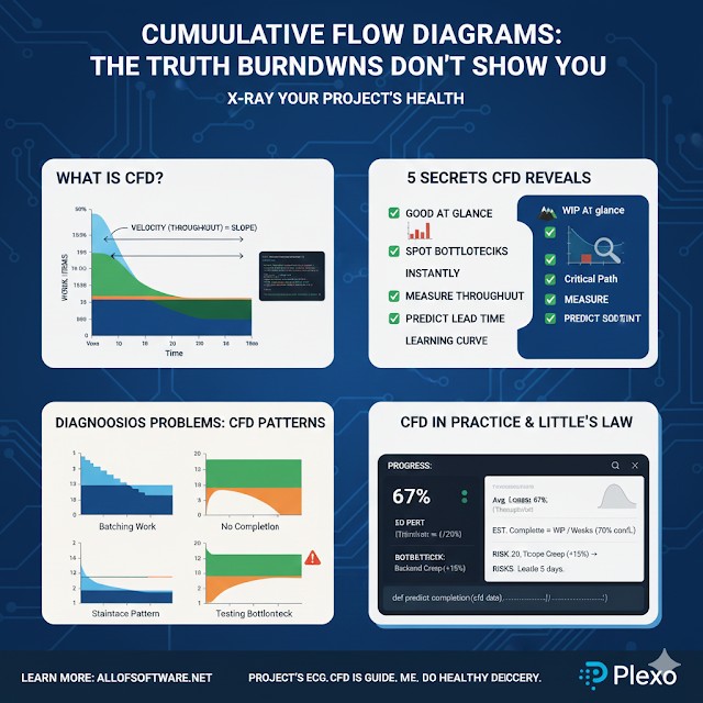 누적 플로우 다이어그램: 번다운이 보여주지 못하는 진실