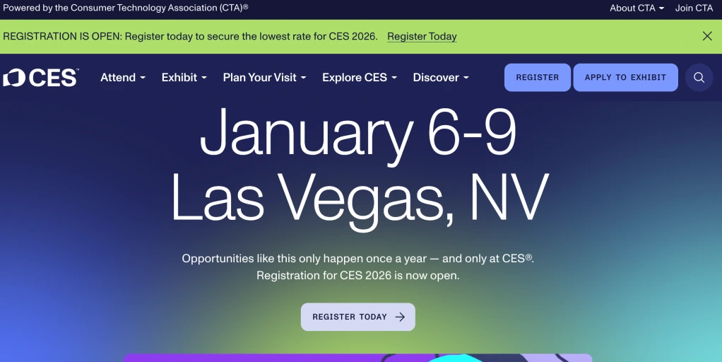 CES 2026 출장 준비 - 참가등록 편 - CES 2026 가자 (2)