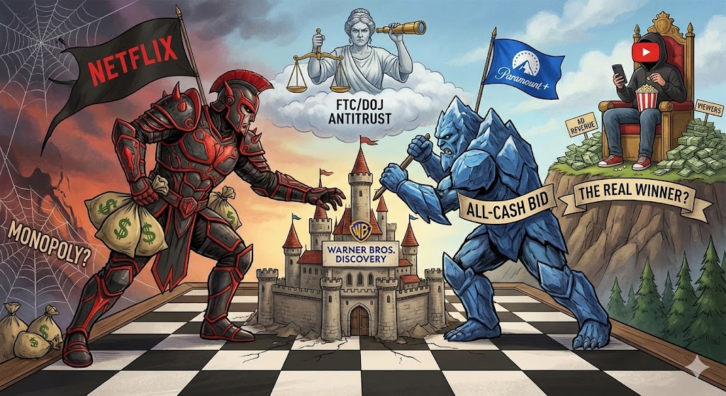 넷플릭스, 워너브라더스 인수 못할지도?