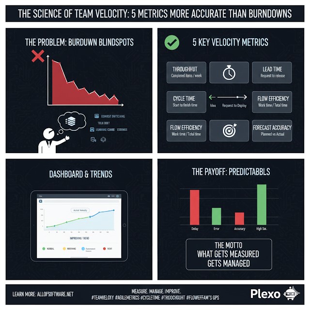 팀 속도(Velocity) 측정의 과학: 번다운보다 정확한 5가지 지표