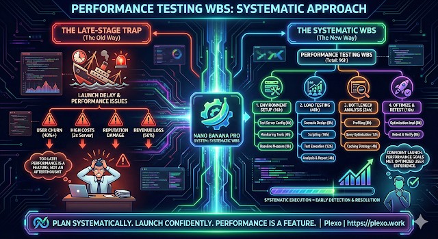 성능 테스트 WBS 작성법: 체계적 접근