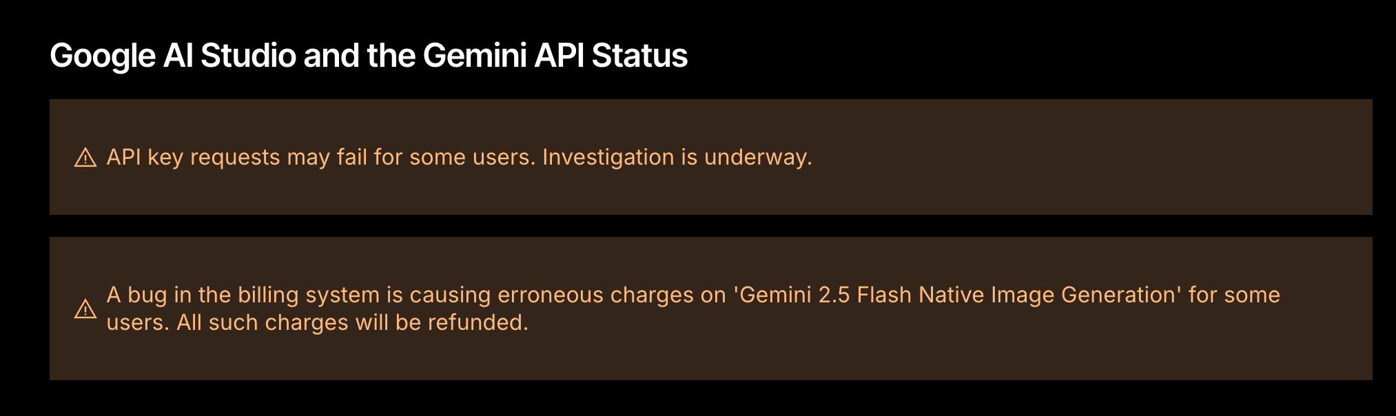 [뉴스] 구글 Gemini API 빌링 버그: 8월 하순부터 과다 청구 이슈 발생중