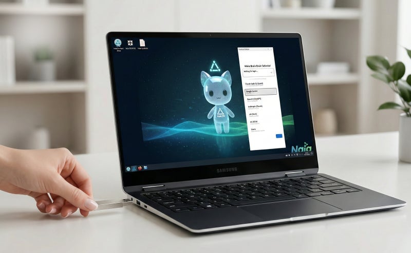 Naia OS: 어릴 적 꿈꿨던 AI를 만들기 위해 OS를 AI코딩으로 시작했습니다