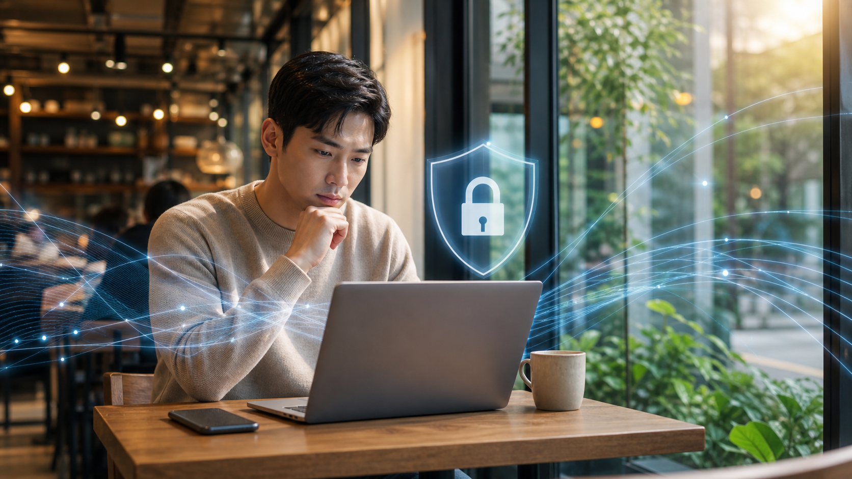 VPN으로 공공 Wi-Fi 안전하게 사용｜카페·공항 무료 와이파이 접속 전 꼭 확인할 점