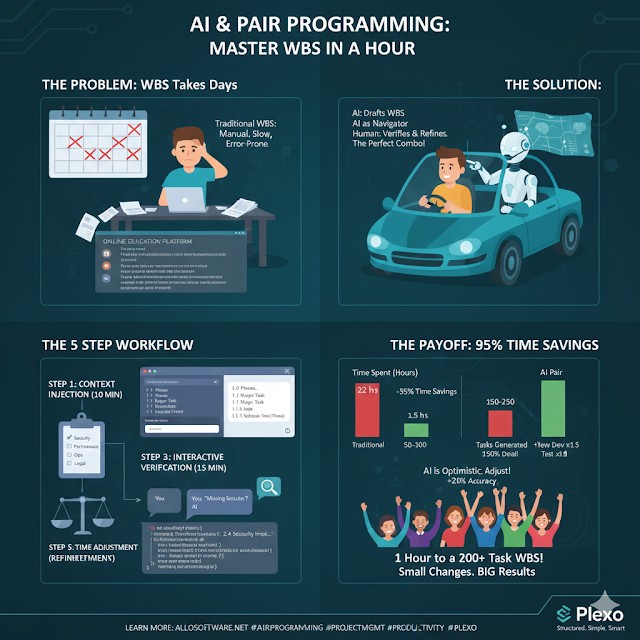 AI와 페어 프로그래밍으로 1시간 만에 WBS 완성하기