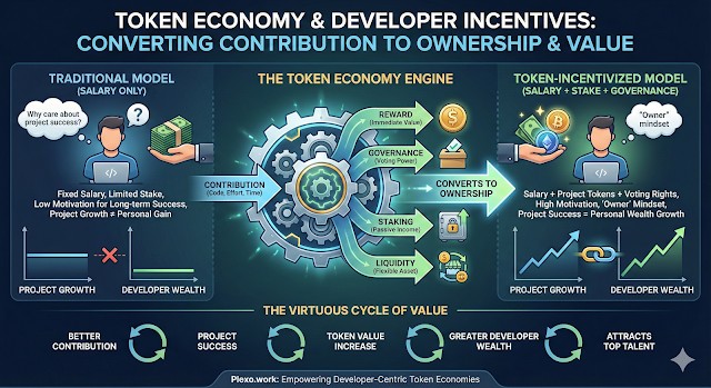 토큰 이코노미와 개발자 인센티브: 기여도를 수익으로 전환