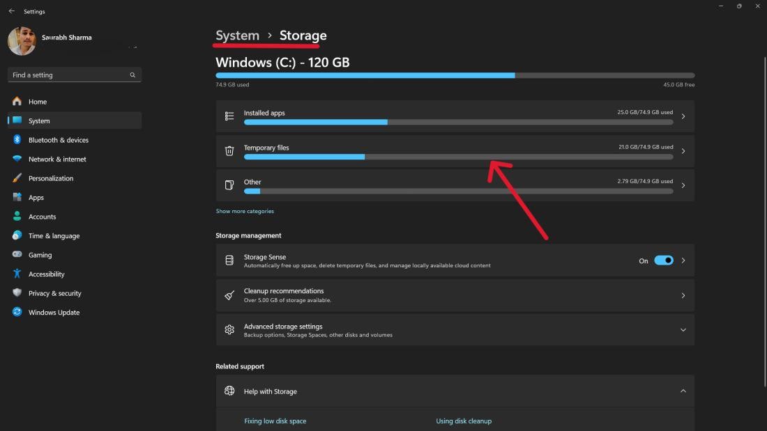 개발자 도구 캐시 정리 및 용량 줄이는 방법