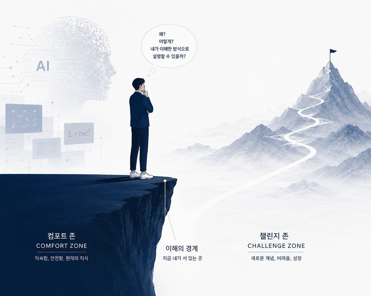 AI 시대의 학습설계는 '편리함' 만으로 불충분합니다. - AI가 대신 생각해줄수록, 내 학습은 사라집니다.