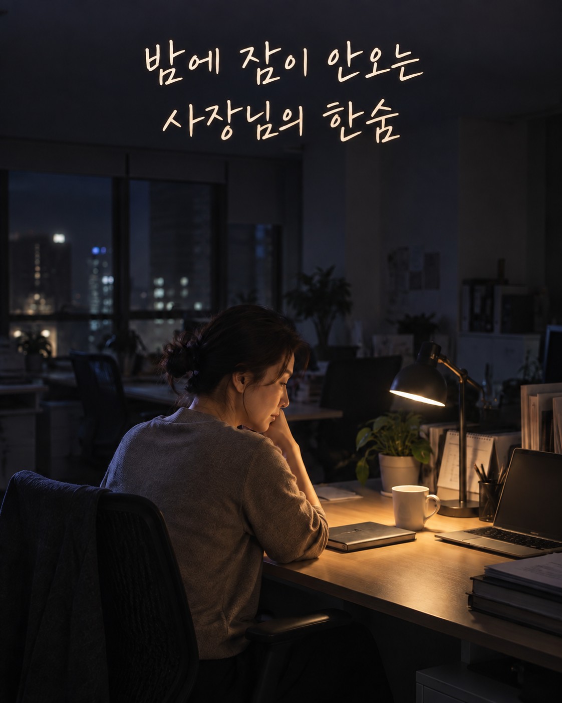 잠못이루는 대표님의 한숨 - 도들비 대화모임