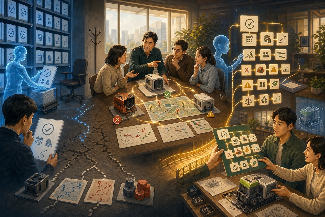 AI 시대에 남겨야 할 건, 결론이 아니라 이유와 과정 - 결론은 복사되지만, 이유는 복원되지 않습니다. 그게 바로 암묵지입니다.