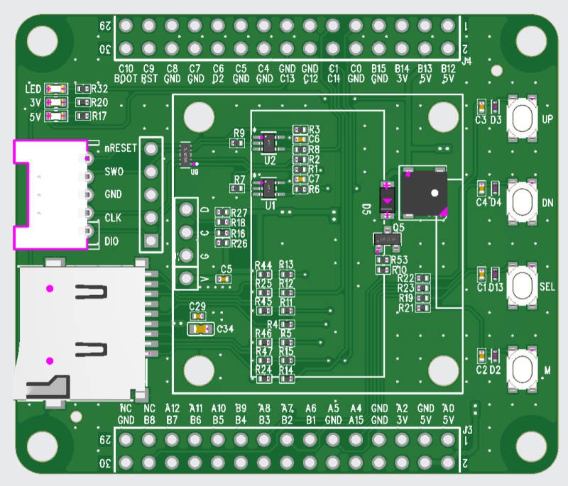 SWD Offline Programmer 회로도 [HG-SWD-PROG]