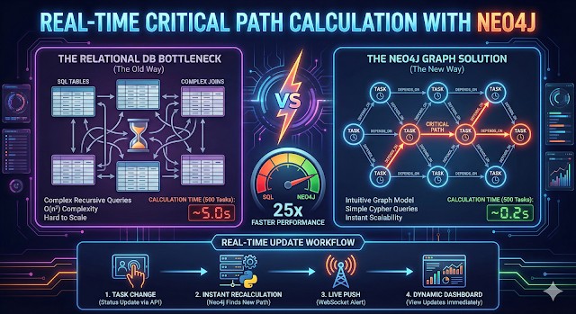 Neo4j로 프로젝트 의존성 관리: 실시간 크리티컬 패스 계산