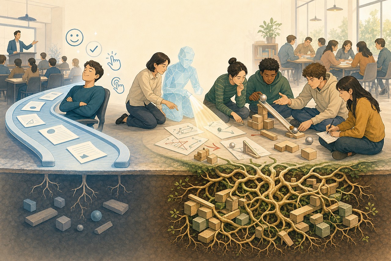 AI 교육에서, 우리는 무얼 측정하고 있나요? - 만족도, 정답률, 사용량. 우리는 배움을 제대로 보고 있을까요?