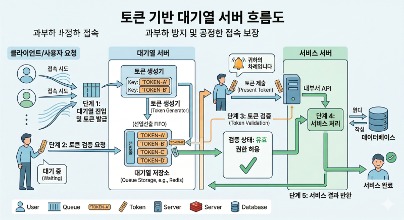 [서버] 대기열 서버를 통해 폭주하는 트래픽을 제어하자