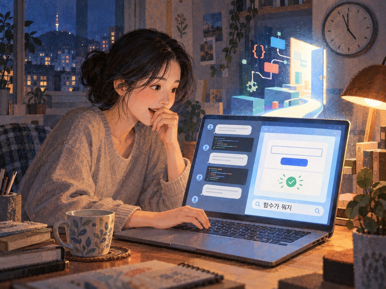 AI 시대의 가장 빠른 배움은 바꾼 순서에서 나옵니다. - AI가 구현의 문턱을 낮추자, 새로운 배움의 경로가 열렸습니다.