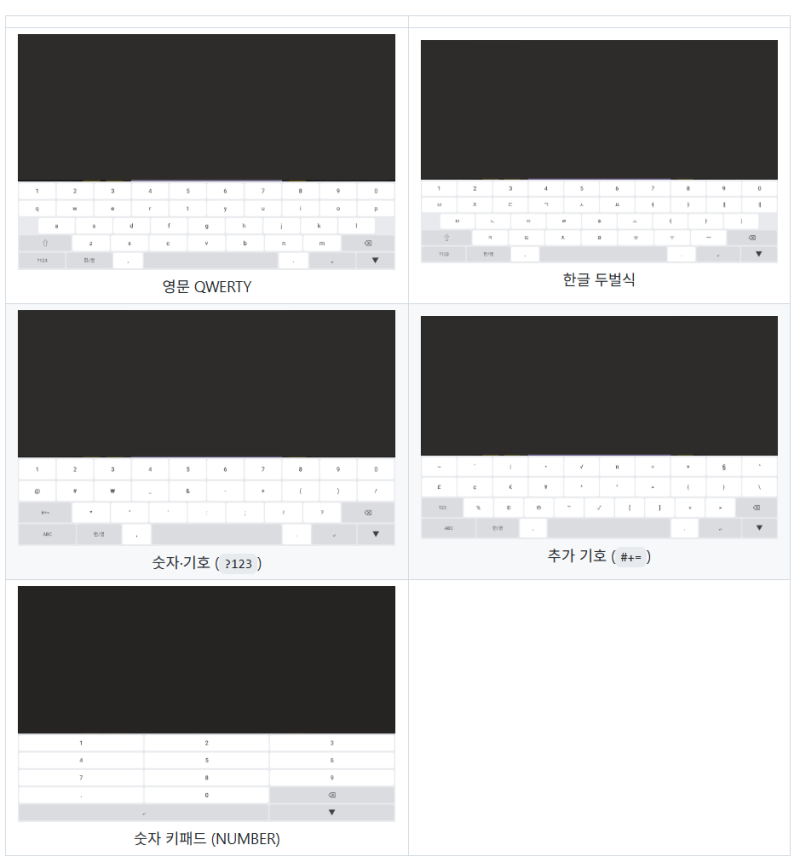 안드로이드용 한/영 키보드 프로젝트