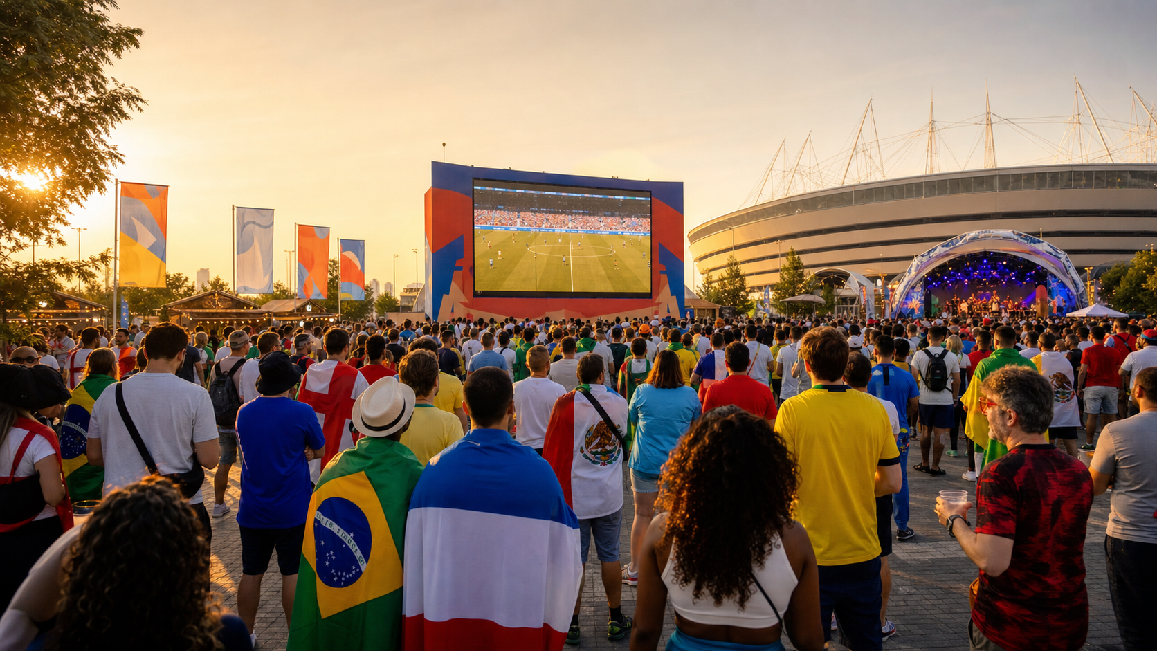 FIFA Fan Festival 현지 축제 분위기｜2026 월드컵 여행 전 꼭 알아볼 관람 팁과 준비 포인트
