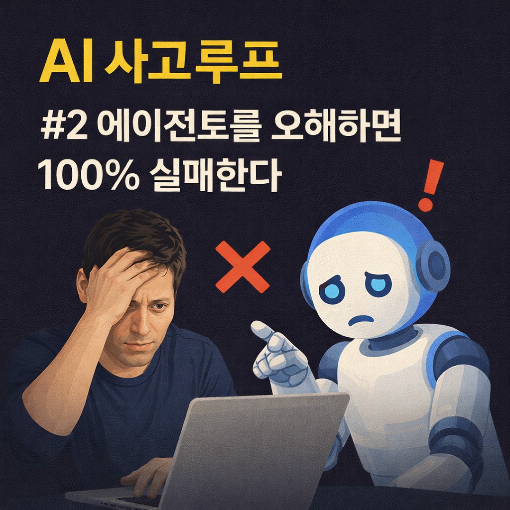 AI사고루프 #2 에이전트를 오해하면 100% 실패한다
