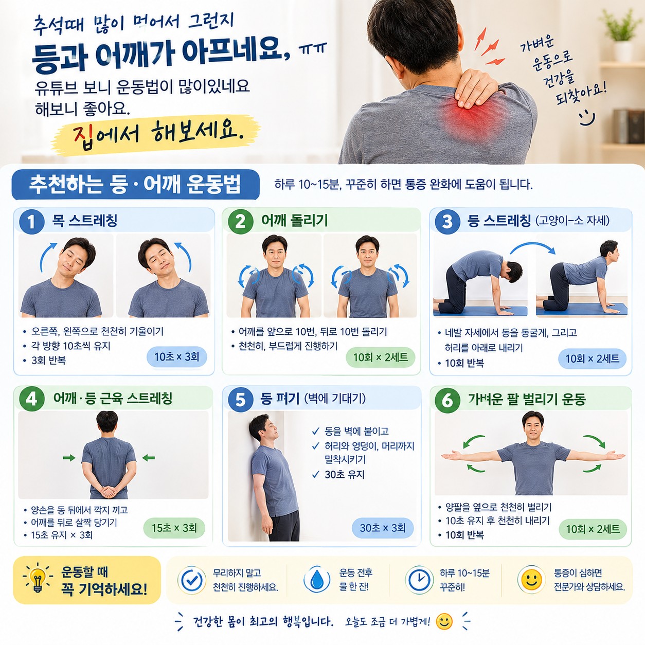유튜브 보니 운동법이 많이 있네요