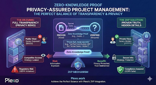 영지식 증명으로 프라이버시 보장 프로젝트 관리: 투명성과 프라이버시의 완벽한 균형