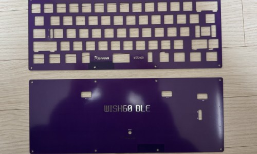 BARAM wish60 BLE 키보드 개발 보드 조립 영상