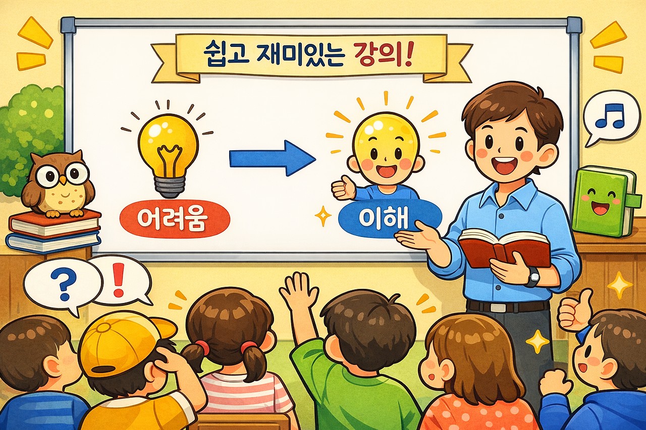 이해하기 쉬운 수준의 강의