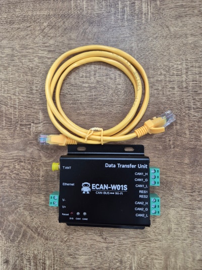 Ebytes - ECAN-W01S 뜯어보기 CAN to Ethernet/WiFi 게이트웨이