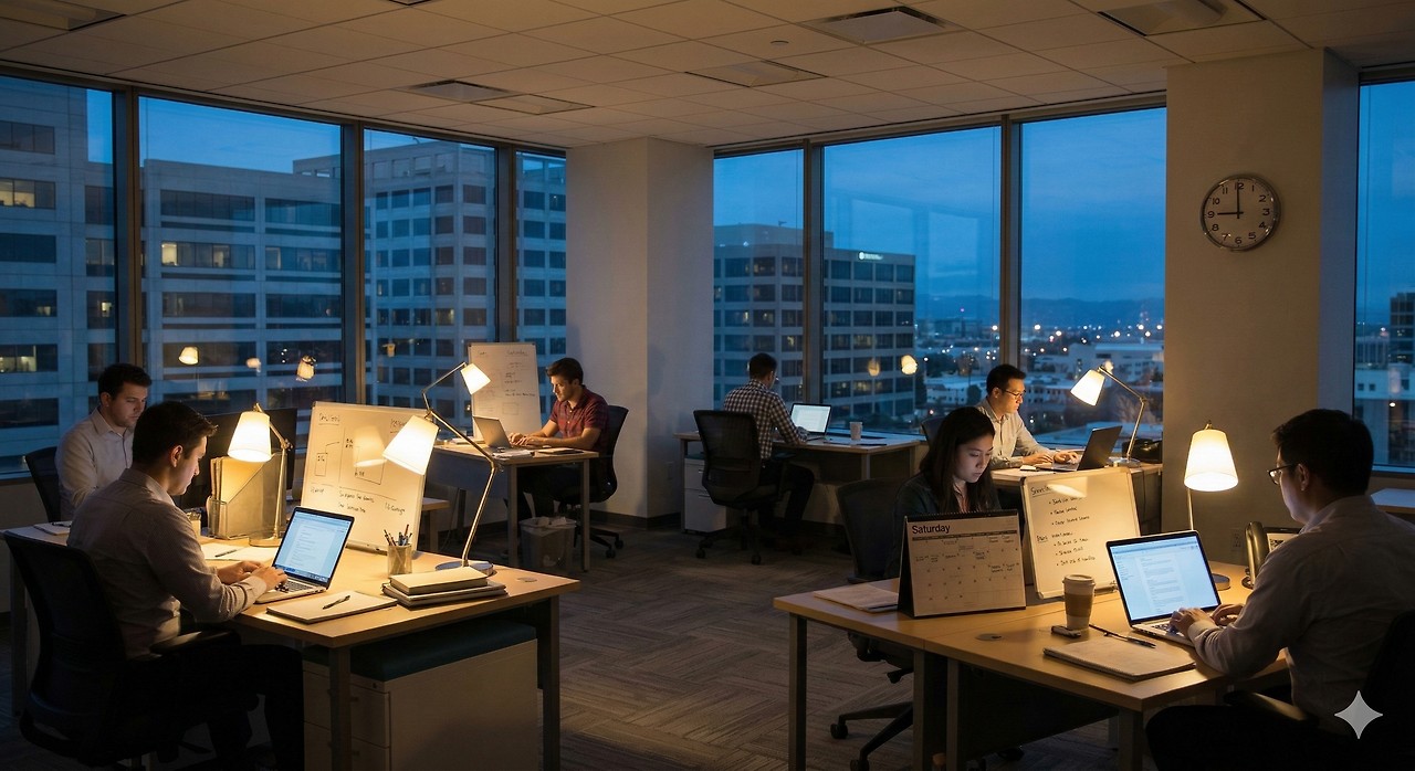 실리콘밸리 996 문화 긴 근무 시간을 택하는 이유 - 창업(스타트업)